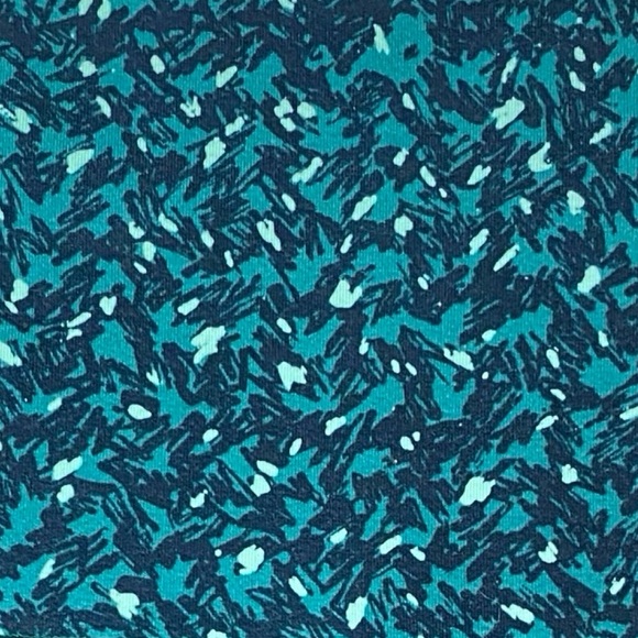 Lululemon Wunder Under Pant Womens Size 4 Leggings Hi Rise Mountain Peaks Teal - Picture 5 of 11